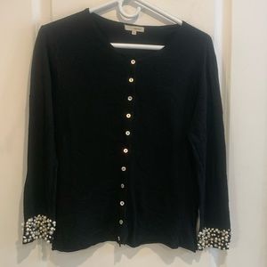 Laurie B. Beaded Sweater - NWT